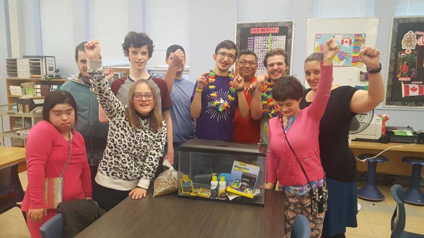 Tank Donation to Glebe High School’s Developmental Disabilities Program