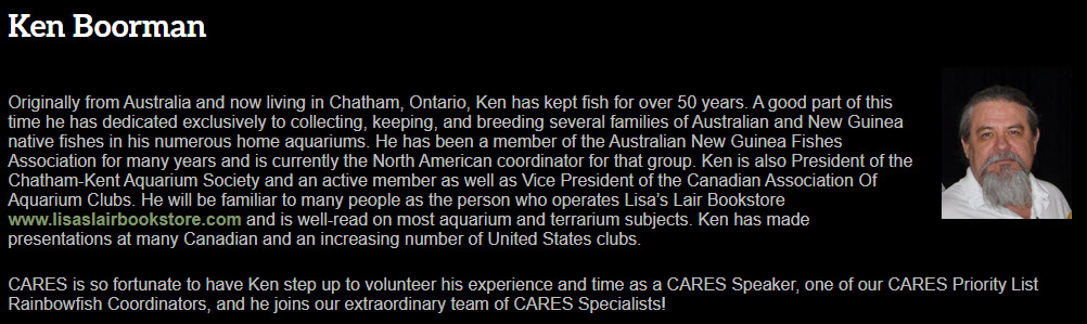 Ken Boorman CARES